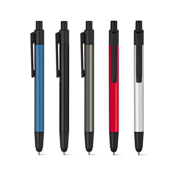 SHANGHAI. Esferográfica em alumínio com escrita em preto - 91476