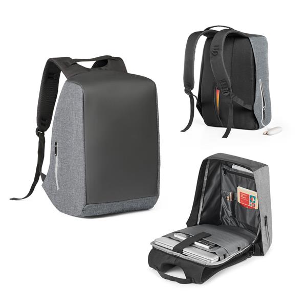 AVEIRO. Mochila para notebook 15""6"" com sistema antirroubo em 900D de alta densidade e tarpaulin 25 L - 92176