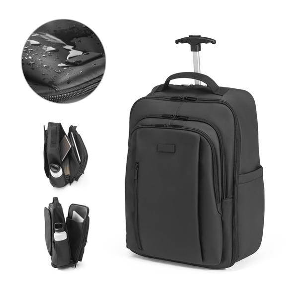 SEVILLE. Mochila trolley em 900D com revestimento resistente à água, com bolso para 17""3" 28 L - 92319