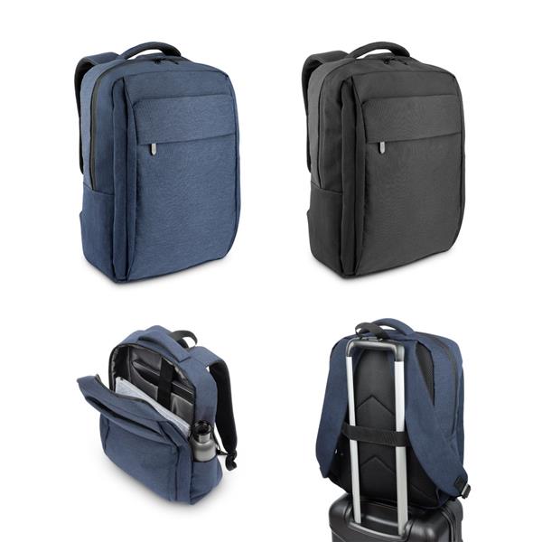 COVENTRY. Mochila, totalmente almofadada, para notebook 15.6" em poliéster reciclado 300D de alta densidade 18 L - 92377