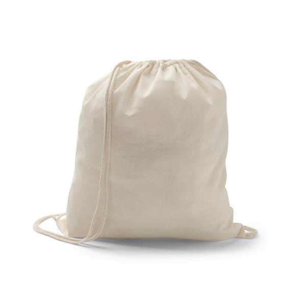 HANOVER. Sacola tipo mochila 100% algodão (100 g/m²) - 92456