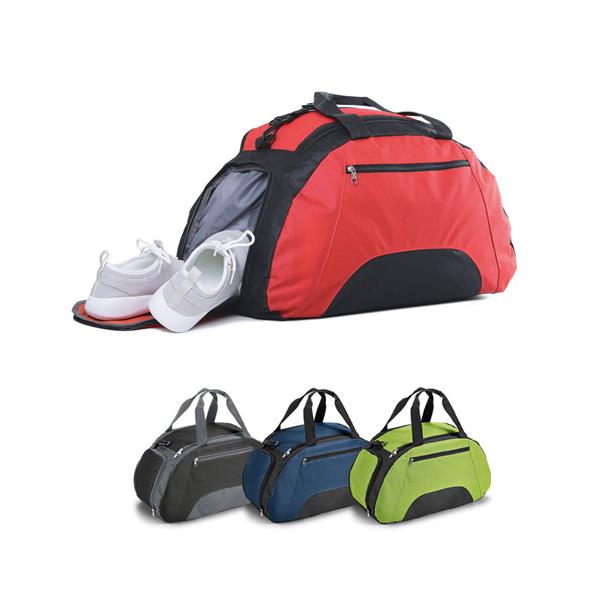 FIT. Bolsa esportiva em 600D com fundo em placa semi-rígida 30 L - 92511