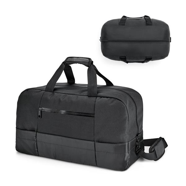 ZIPPERS SPORT. Bolsa esportiva executivo em 840D jacquard e 300D com interior forrado 30 L - 92516