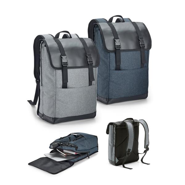 TRAVELLER. Mochila para notebook 17"" m 600D de alta densidade e tarpaulin 16 L - 92674