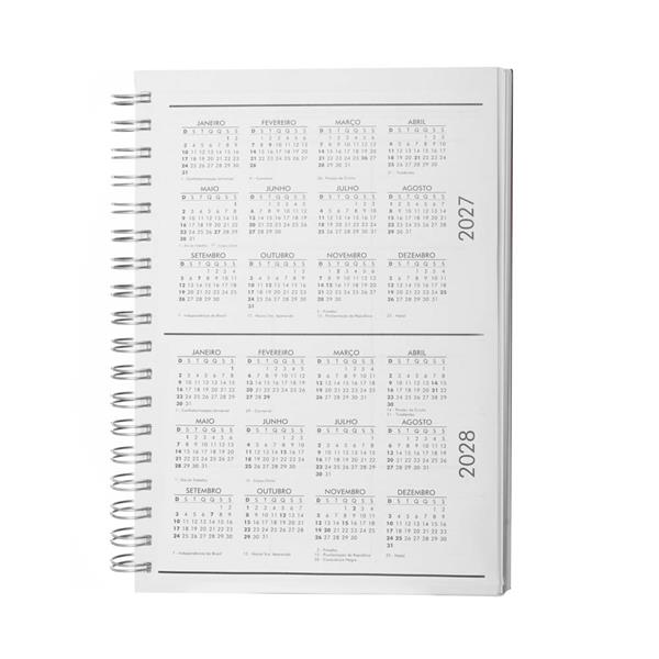 Caderno B5 planner capa em Percalux - CAD437 4