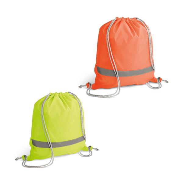 RULES. Saco tipo mochila em 210D com elementos refletores - 92835