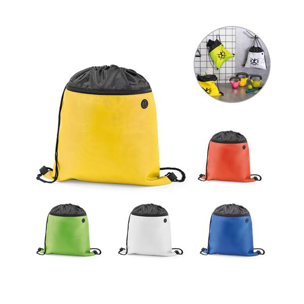 COLMAR. Saco tipo mochila em 210D com bolso frontal - 92912
