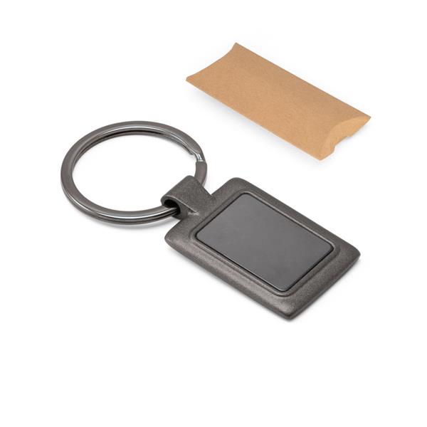 DIAMOND. Chaveiro em metal com encaixe para doming - 93395