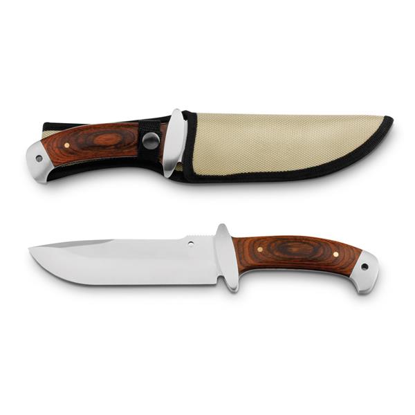 NORRIS. Faca em aço inox e madeira - 94032