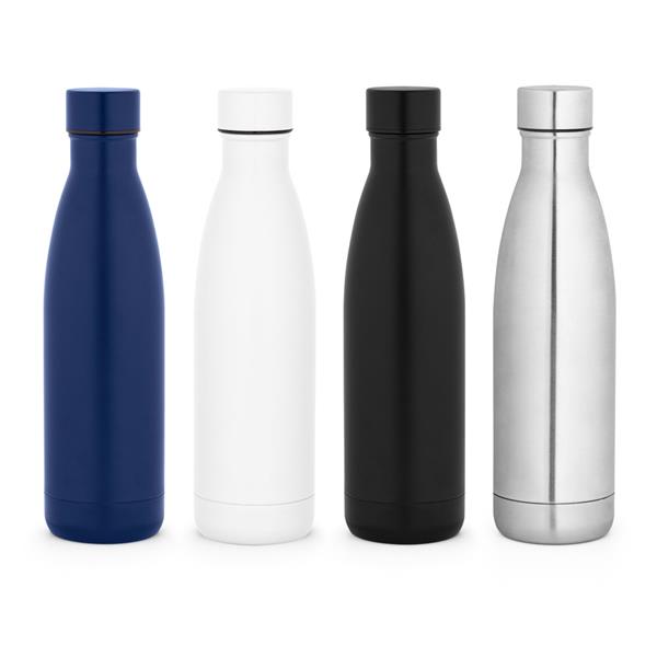 RE-BUFFON L. Garrafa em aço inox 90% reciclado de parede dupla térmica, isolada a vácuo e acabamento mate 810 mL - 94285