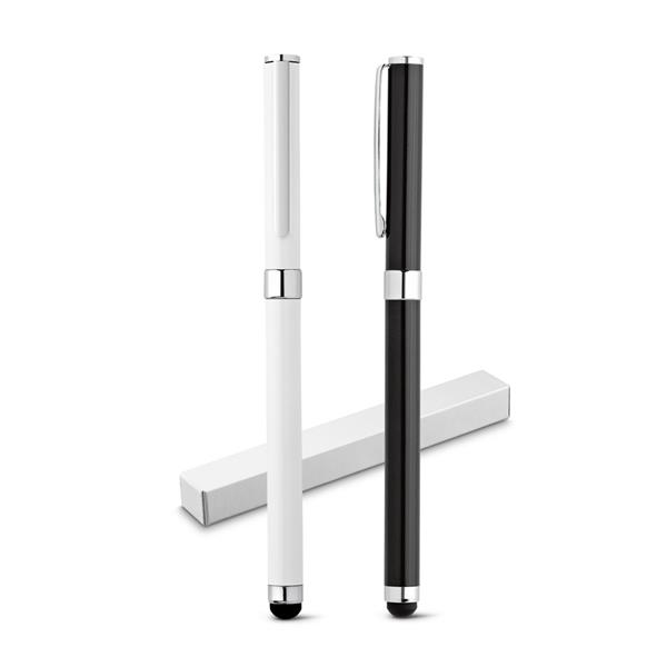 TOUCH. Roller em metal com escrita em preto - 51437