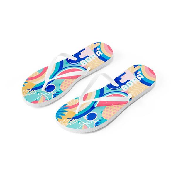 BALI P / M. Chinelos com sola em EVA e totalmente personalizável em sublimação e tira em PVC - 95082 2